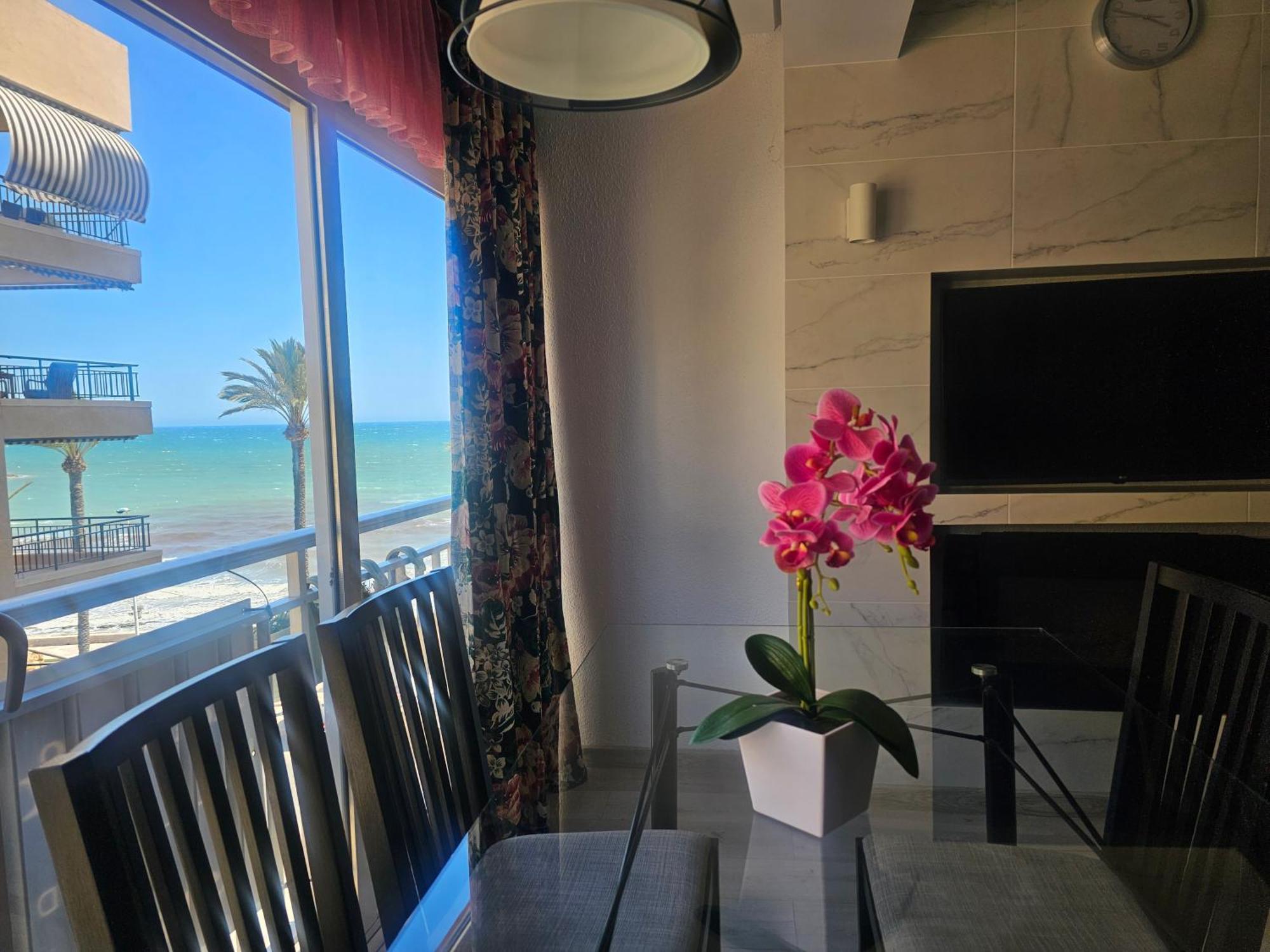 Апартаменты Bonito Apartamento En Санта Пола Экстерьер фото